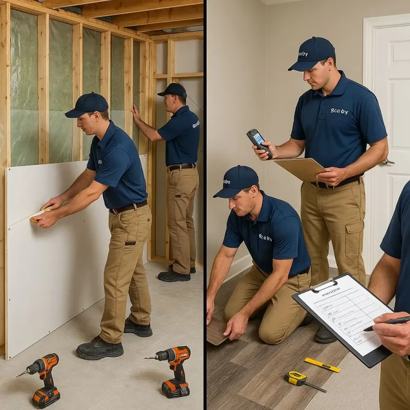 Repairs and Reconstruction process in Lake Stevens, WA